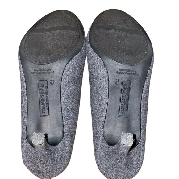 Comfort Plus by Predictions Gray Heels Size 8 - Picture 6 of 7